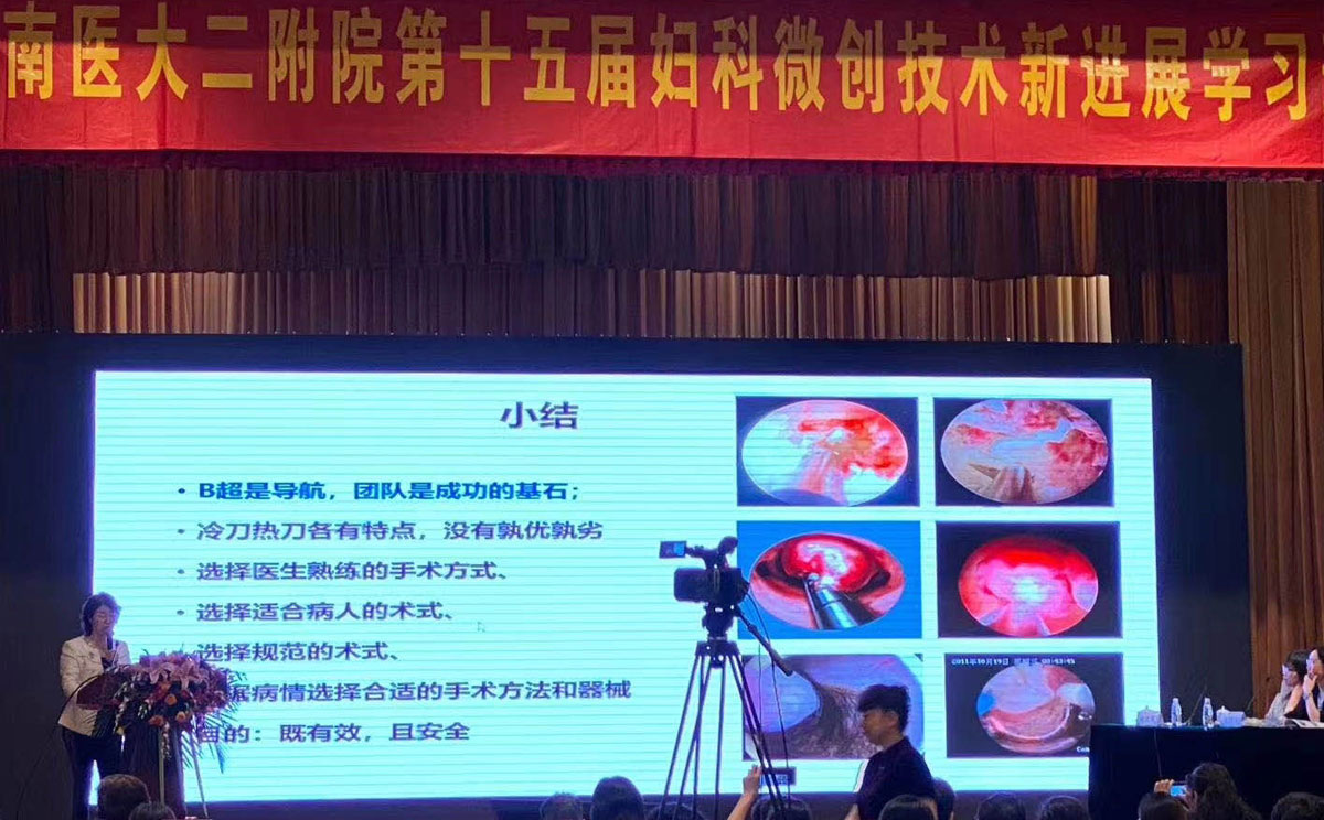第十五屆婦科微創(chuàng)技術(shù)新進展學習班