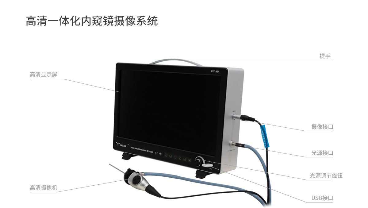 開(kāi)啟內(nèi)窺鏡組合新理念:益柯達(dá)醫(yī)用高清一體化內(nèi)窺鏡攝像系統(tǒng) 開(kāi)啟內(nèi)窺鏡組合新理念:益柯達(dá)醫(yī)用高清一體化內(nèi)窺鏡攝像系統(tǒng)